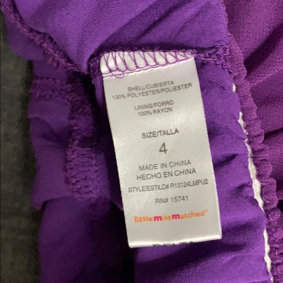 (3 for $30) LittleMissMatched ruffle skirt. SzXS - Picture 4 of 4